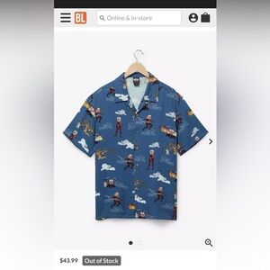 Star Wars Ahsoka Tano Poses Allover Print Woven Button-Up - BoxLunch Exclusive